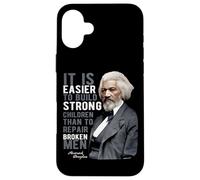 Douglass Quote | Black History Month Case for iPhone 16 Plus
