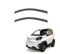 DOUII 4 Pcs Car Window Wind Deflectors for BAOJUN E100 MK1 2017 2018 2019 2020 2021 2022 2023 2024 2025, Car Rain Deflectors Car Window Wind Sun Visor Deflectors Guard Accessories