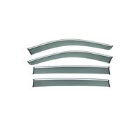 DOUII 4 Pcs Car Window Wind Deflectors for Lixiang L8 MK1 2023 2024 2025, Car Rain Deflectors Car Window Wind Sun Visor Deflectors Guard Accessories