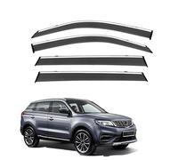 DOUII 4 Pcs Car Window Wind Deflectors for PROTON X70 MK1 2018 2019 2020 2021 2022 2023 2024 2025, Car Rain Deflectors Car Window Wind Sun Visor Deflectors Guard Accessories