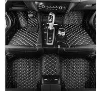 DOUII Full Coverage Car Floor Mats Set for Toyota Yaris cross 2021-2023, Carpet Mats Non-slip Waterproof Protection Mat Floor,E-BlackWhite