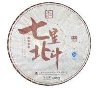 Douji 2014 Qixing Beidou Pu-erh Tea Cake, 400g Raw Pu-erh (Sheng)