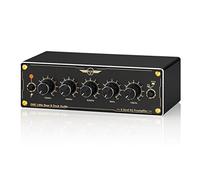 Douk Audio EQ5 Mini 5-Band EQ Preamp Stereo Analog Equalizer Portable Audio Processor for Home/Car
