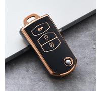 DOUKI 2 3 Buttons Soft TPU Flip Car Key Case Cover, for Mazda 3 2 6 2003 2004 2005 2006 2007 2008 2009 2010 2011 2012 2013