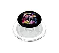 Doula Birth Worker A Truly Amazing Doula Hard To Find PopSockets PopGrip for MagSafe