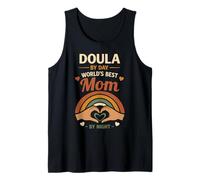 Doula Birth Worker Doula By Day World's Best Mom By Night Tank Top