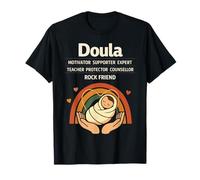 Doula Birth Worker Doula Motivator Supporter Expert Teacher T-Shirt