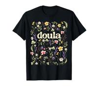 Doula Floral Boho Wildflowers T-Shirt