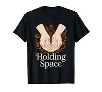 Doula Life Holding Space Mamas Floral Birth Worker T-Shirt