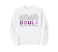 Doula: Supporting, Educating, Empowering Labor Design Sweatshirt