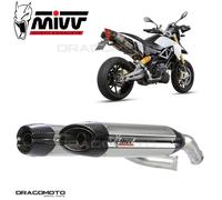 Mivv Exhaust Mufflers Suono Underseat for Aprilia Dorsoduro 1200 2012 > 2016
