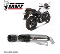 Mivv Approved Exhaust Mufflers Suono Underseat for Yamaha Fz6 Fazer 2004 > 2011
