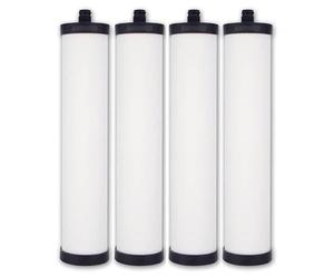 Doulton Ultracarb M15 |4 Pack| Drinking Water Ceramic Candle Filter | Reduces Contaminants | Improves Taste & Odour | Compatible with Franke 02, Triflow, Filterflow 1st & 2nd Gen Plastic Housing