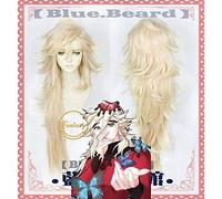 Douma Cosplay Yellow Synthetic Hair Styled Wig for Halloween Role Play Unisex Wig+ Free Wig Cap