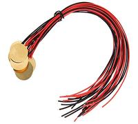 Doumneou 12Pcs Piezo Pickup Transducer Prewired - 27mm Contact Microphone Trigger - Discs Elements for Acoustic Instrument