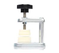Doumneou 13-Piece Watch Case Press Dies Watch Crystal Front Back Screw Press Presser Watchmakers Repair Kit
