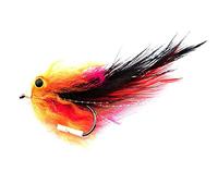Doumneou 1pcs/bag New Trout Salmon Pike Streamer Fly for Fly Fishing Flies Size 4#