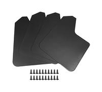 Doumneou 4Pcs Universal Flaps for Car Van Mudflaps Mudguards Splash Guards with Screw