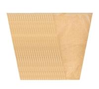 Doumneou 50 Pack Flower Sleeves for Bouquet Clear Front Kraft Flower Paper 14 X 22 Inches