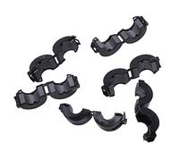 Doumneou Doumneou(R) 6 Pcs Black 15mm Dia Ferrite Core Cord Noise Suppressor Filters