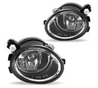 Doumneou Fog Lights Assembly for E46 2002-2006 Front Bumper Fog Lamp for E39 2001-2003 63177894017 63177894018