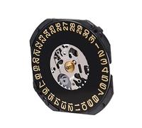 Doumneou Quartz Watch Movement VX42 VX42E Date at 3'/4.5 Inch Battery Watch Accessories, Black