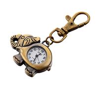 Doumneou R Tone Elephant Pendant Lobster Hook Keyring Watch