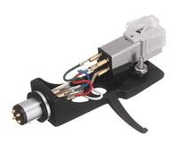 Doumneou Stylus with Turntable Headshell 4 Pin Contacts for Phonograph Turntable Gramophone LP Vinyl Needle