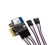 Doumneou Tuya WiFi Computer Power Reset Switch PCIe Card for PC Computer, App Remote Control, Support Google Home, Mini Card