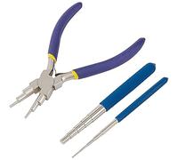 Doumneou Winding Tools with Winding Chuck and Ring Pliers 6 in 1 for Winding and Jump Ring