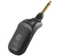 Doumneou Wireless Guitar System Built-in Rechargeable 4 Channels Wireless Guitar Transmitter Receiver for Electric Guitar Bass