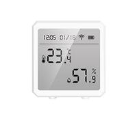 Dounan Tuya Smart WiFi Temperature Huity Sensor Indoor Hygrometer Thermometer APP Remote Control with LCD Screen T&H Sensor ℃/℉ Switchable Compatible with Home