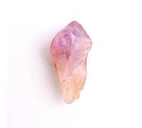 DOUPE 1PC Natural Auralite-23 Rare Purple Titanium Quartz Rough Stones Point Pendants Raw Crystals Black Hairstone Healing Healing Crystal Stone (Color : 10-20g, Size : Purple Titanium)