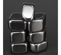 DOUPE Black Lodestone Magnetite Tumbled Stone Wicca,Message Reiki Crystal Healing 7Pc Healing Crystal Stone
