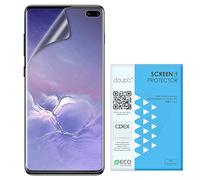 doupi 2 x Screen Protectors for Samsung Galaxy S10 Plus - [Pack of 2] Full Cover Full Cover - Ultra Thin Premium TPU Film (Not Glass) - Case Friendly - with Application Tool - Display Film