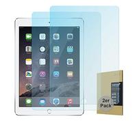 doupi 2X Screen Protector for iPad (2017, 2018), iPad Air/Air 2 / iPad Pro (9,7 inch), Premium 9H HD Anti Scratch [3D Touch Supported] Tempered Glass Film, 2-Pack