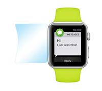 doupi 3x UltraThin Screen Protective Film for Apple Watch 38mm Matt non-reflecting Anti Fingerprint Glare Reflection Display Protector Foil (3x Screen Protective Film)