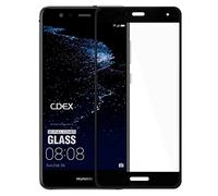 doupi FullCover Tempered Glass for Huawei P10 Lite - Premium 9H HD Anti Scratch [3D Touch Supported] Screen Protector, black