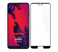 doupi FullCover Tempered Glass for Huawei P20 Pro - Premium 9H HD Anti Scratch [3D Touch Supported] Screen Protector, black