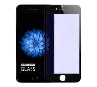 doupi FullCover Tempered Glass for iPhone 6 / 6S 4.7 inch - Premium 9H HD Anti Scratch [3D Touch Supported] Screen Protector, black