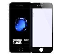 doupi FullCover Tempered Glass for iPhone 7 Plus (5.5 inch) - Premium 9H HD Anti Scratch [3D Touch Supported] Screen Protector, black