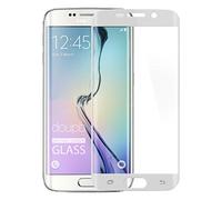 doupi FullCover Tempered Glass for Samsung Galaxy S6 Edge Plus - Premium 9H HD Anti Scratch [3D Touch Supported] Screen Protector, white