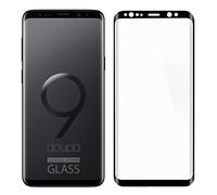 doupi FullCover Tempered Glass for Samsung Galaxy S9 - Premium 9H HD Anti Scratch [3D Touch Supported] Screen Protector, black