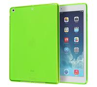 doupi PerfectFit TPU Case for iPad Air (1. Gen.) Silicone Case Cover Bumper Skin Matte Clear Green