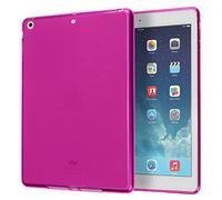 doupi PerfectFit TPU Case for iPad Air (1. Gen.) Silicone Case Cover Bumper Skin Matte Clear pink