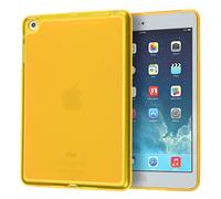 doupi PerfectFit TPU Case for iPad mini 1 2 3 with Retina Display Silicone Case Cover Bumper Skin Matte Clear Yellow