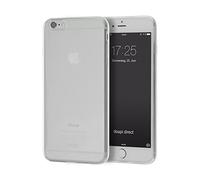 doupi PerfectFit TPU Case for iPhone 6 6S (4.7 inch) with built-in dust plugs AllClear Silicone Schale Bumper Cover complete Transparent