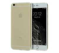 doupi PerfectFit TPU Case for iPhone 6 6S (4.7 inch) with built-in dust plugs Silicone Case Cover Bumper Skin Matte Clear White