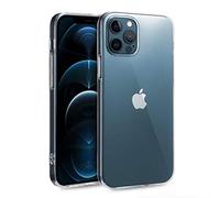 doupi UltraSlim AllClear Case for iPhone 12 / iPhone 12 Pro (6.1 inch), Ultra Thin Feather Light TPU Silicon Skin Protective Cover, Complete Transparent