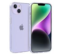 doupi UltraSlim AllClear Case for iPhone 14 Plus (6.7 inch), Ultra Thin Feather Light TPU Silicon Skin Protective Cover, Complete Transparent